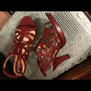 Naturalizer Red Sandals, Sz. 9.5, Never Worn